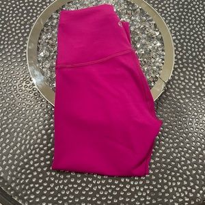 Lululemon Wunder Train High-Rise Tight 28” Ripened Raspberry
